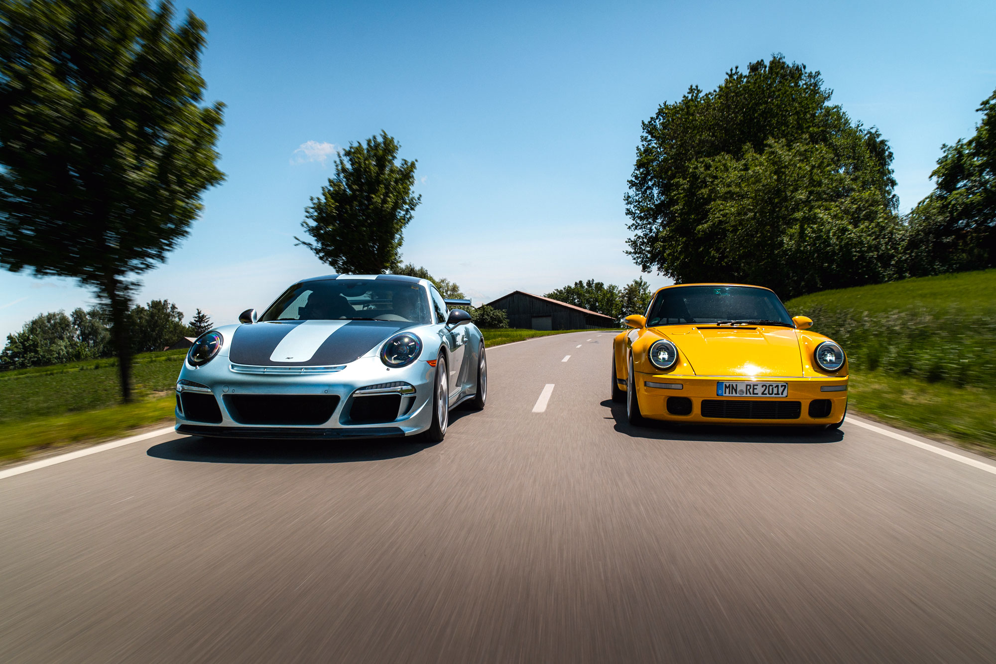 RUF, RUF CTR, RUF RTR, Yellow Bird, Rolling Shot, Automotive, Auto, Car, Georg S. Durstewitz, Durstewitz, Car Photography